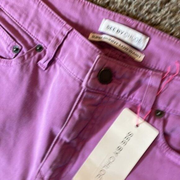 See by Chloe casual pants lavender size 8 - Picture 10 of 10